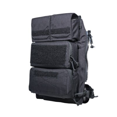 Tactical Triple Backplane Package POUCH PACCK ZIP-ON PANEL For CPC