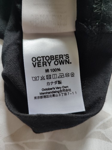 October's Very Own OVO Illusion RARE Long Sleeve T-Shirt Black Drake XS BNWT NEW - Picture 8 of 10