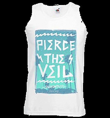 PIERCE THE VEIL T-Shirt California Weste Gr. L OFFIZIELLE WARE