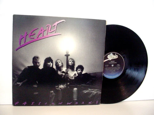 HEART Passionworks Original PROMO LP from 1983 (EPIC QE 38800). Promotional