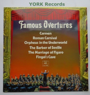 SMSC 2734 - FAMOUS OVERTURES - Carmen / Roman Carnival etc - Ex Con LP Record