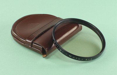 Original Rolleiflex SL66 Filter - R-2, for Mutar 6x6, in leather case