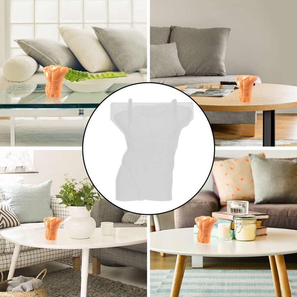 Candy Molds Male Body Torso Ornament Cake Baking Mannequin Molde Silicona Fudge eBay