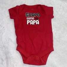 Infant Baby Boy Bodysuit 0-3M Guapo Como Mi P...