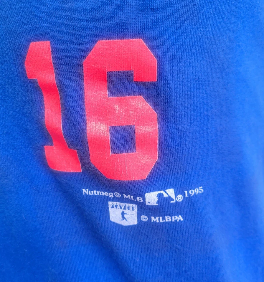 LOS ANGELES DODGERS HIDEO NOMO ВИНТАЖНАЯ ФУТБОЛКА СДЕЛАНО В США РЕДКАЯ МУСКАТНЫЙ ОРЕХ 1995(M) - Изображение 2 из 4