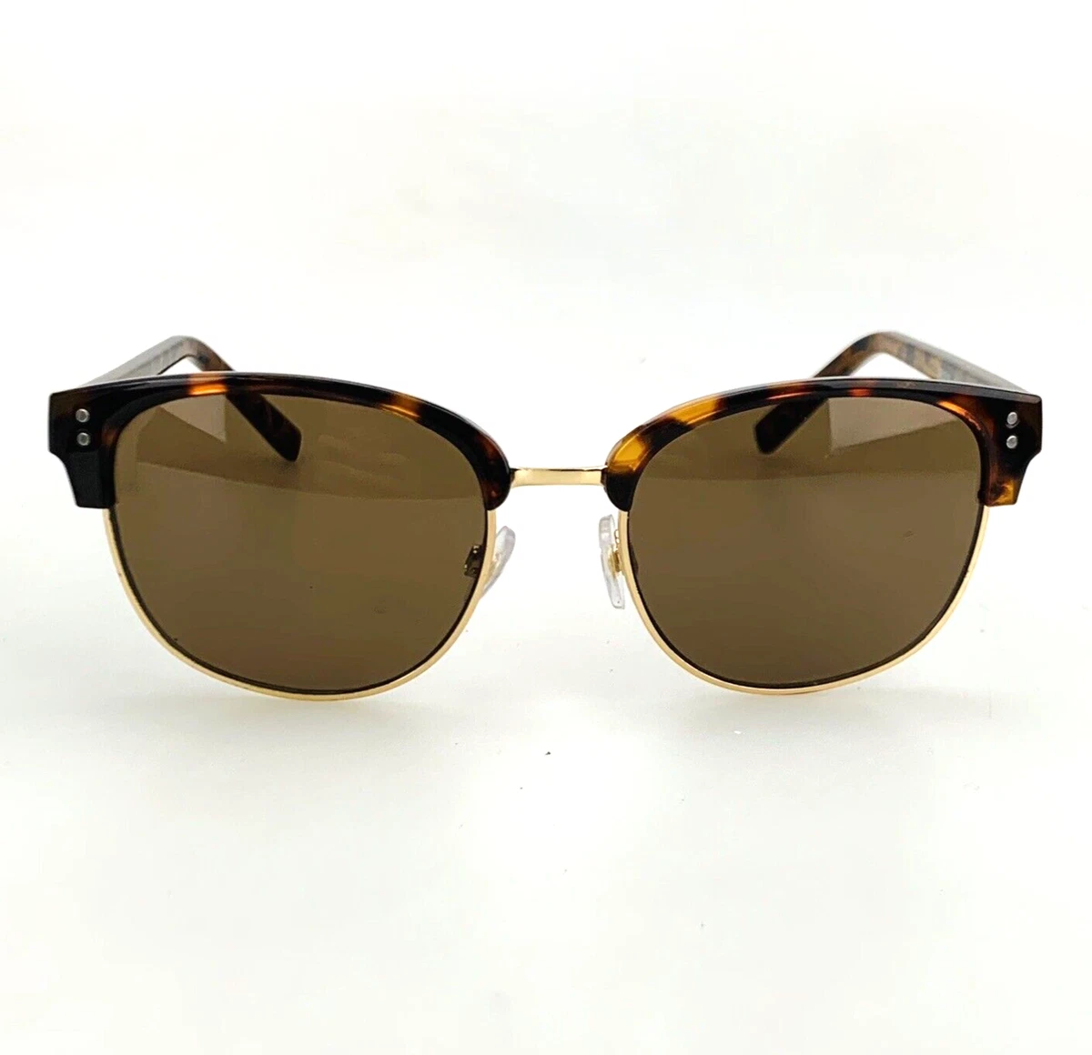 Foster Grant Sunglasses mod. Delaney SR1018 Tortoise Horn Rimmed Gold Shades