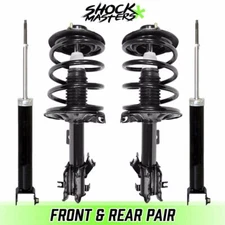 Front Complete Struts w/ Springs Rear shocks for 2002-2006 Nissan Altima 4Cyl