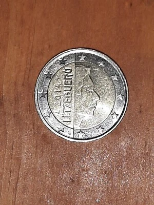 Pièce 2 euro RARE LETZEBUERG 2014 - Photo 1/2