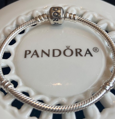 Auténtico Pandora MOMENTOS Serpiente Cadena Pulsera #590702HV - Imagen 4 de 4