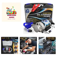 Electric Oil Change Extractor Pump 12/24V 100W, Oil Сhange Fluid Extractor Su...