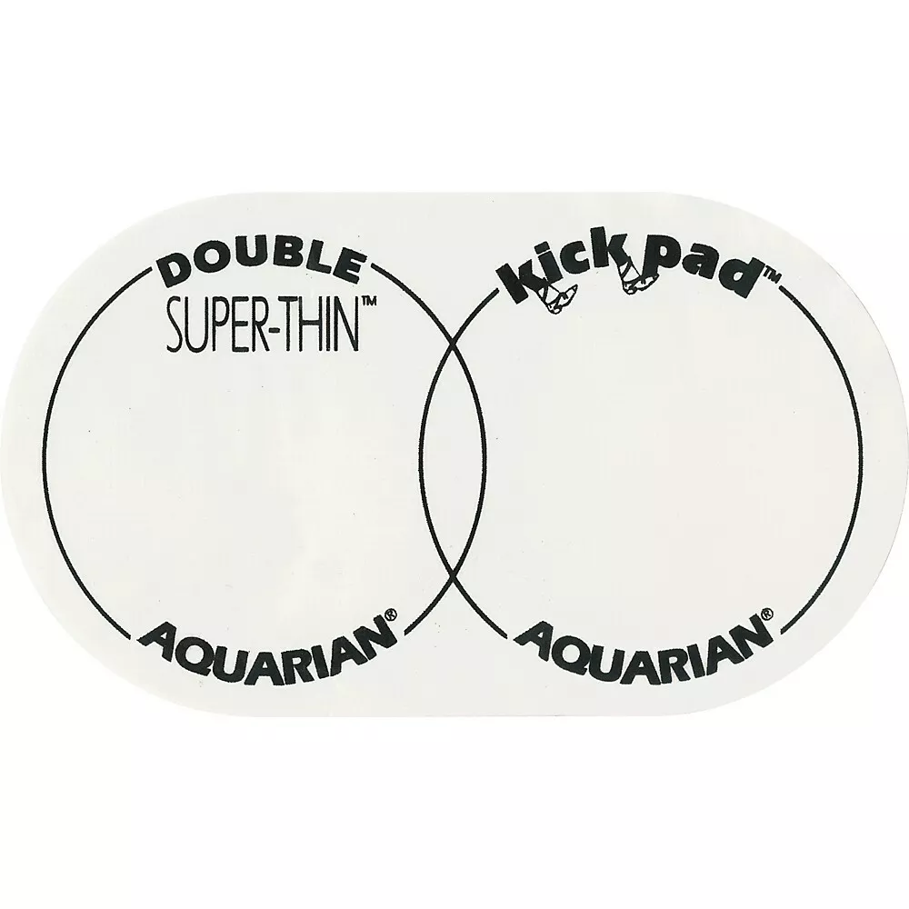 Aquarian super 2024 pad bass drum
