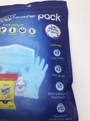 PPE Personal Protective Equipment Kit New Sealed Package See