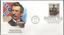 US Scott #2975i Civil War "Raphael Semmes" FDC