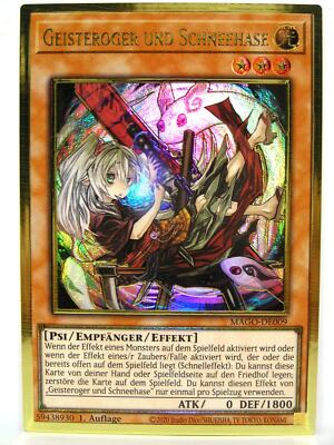Yu-Gi-Oh - Maximum Gold Karte aussuchen - MAGO - Deutsch 1.Auflage