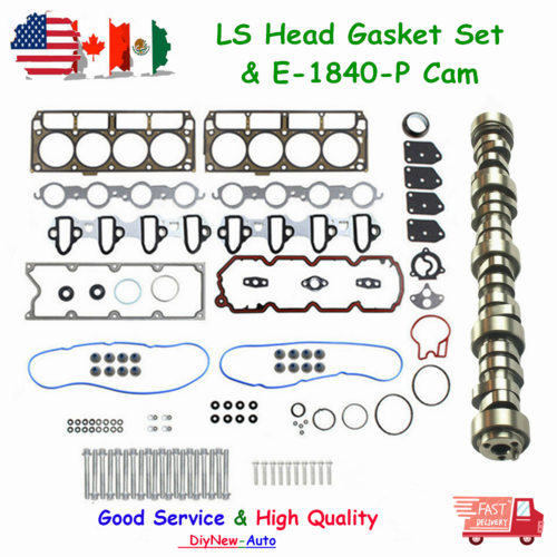 E1840P Sloppy Mechanics Stage 2 Cam Head Gaskets Kit For LS1 4.8 5.3 6.