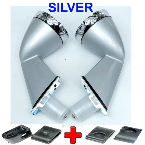 COROLLA TE27 TE25 KE25 KE20 KE26 TE28 TE20 FENDER MIRROR LH RH ( SILVER  PAINT )