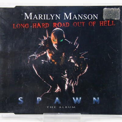 Music Musik MAXI CD Marilyn Manson   Long Hard Road Out Of Hell Gut