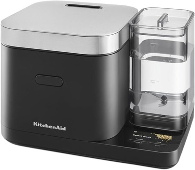 KitchenAid Grain and Rice Cooker 8 Cup W/ Automatically Sensing Integrated Scale
