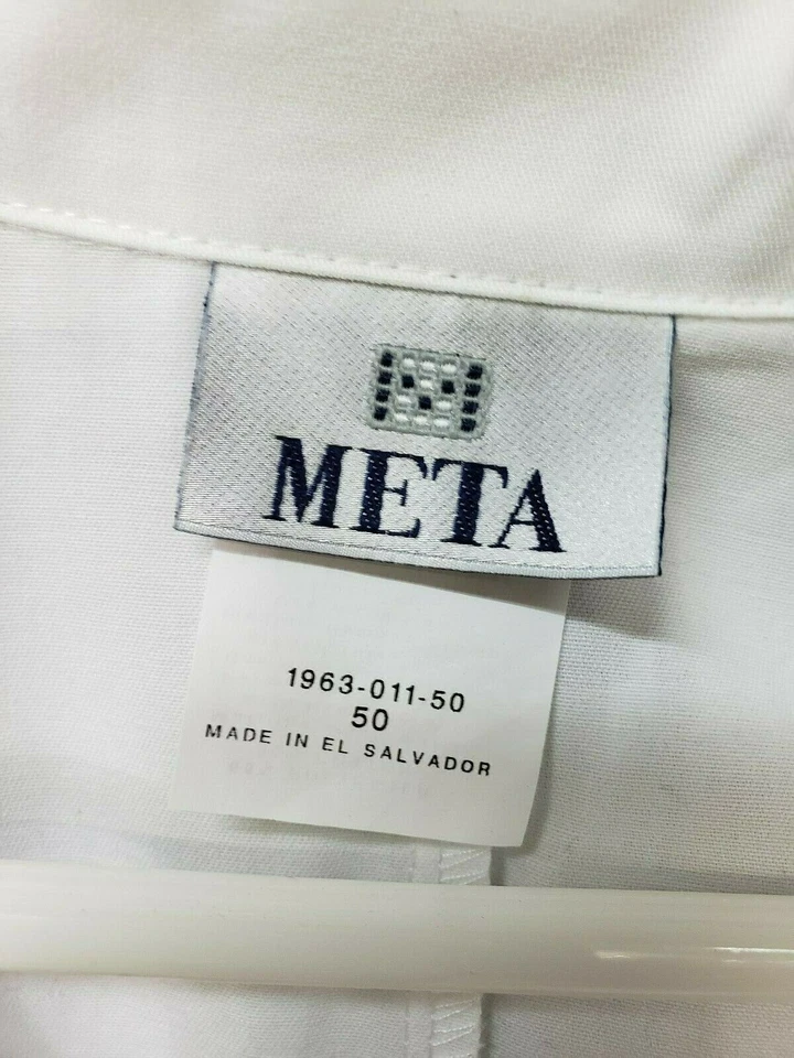 META 女士实验室外套风格 1963 -011 - 40 百褶背面 37 英寸 (FC14-3) — 第 2/3 张图片