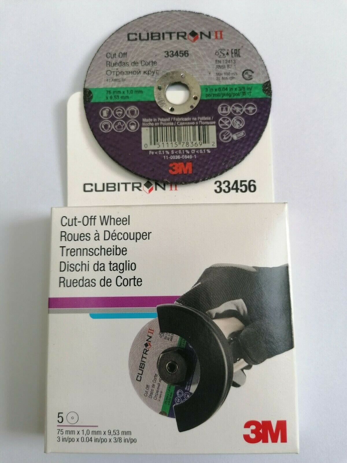 Disques de coupe 3M Cubitron II pour stopper la surchauffe des tôles fines