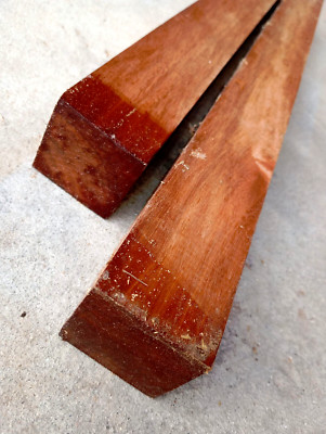 FOUR (4) KILN DRIED ROSEWOOD TURNING BLANKS LUMBER WOOD 2'' x 2'' x 12''