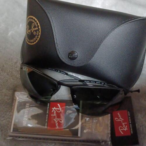 Ray-Ban RB 3542 Sonnenbrille schwarz authentisch Herren neu unbenutzt aus Japan - Bild 1 von 12
