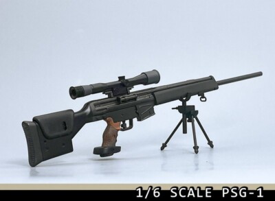 1/6 Sniper Rifle Gun Weapon Military Model For 12