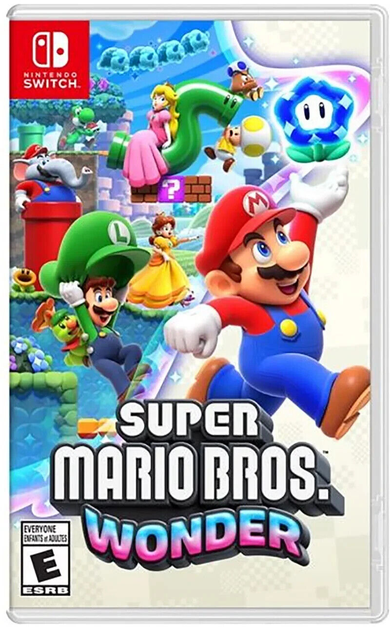 Super Mario Bros Wonder Switch Brand New Physical Game Special Sale