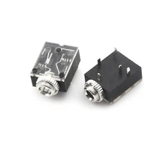 3.5mm Audio Jack Socket PCB Panel Mount For Headphone PCB Mount Stereo Jack A