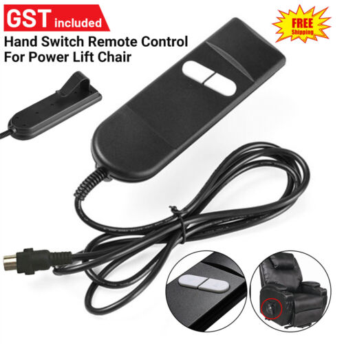 Hand Switch Remote Control Electric Recliner 2 Button 5 Pin For Power Lift Chair - Picture 1 of 15