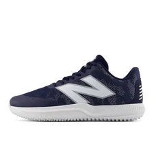 New Balance Mens FuelCell 4040v7 Turf Trainer Baseball Shoes NAVY/WHITE