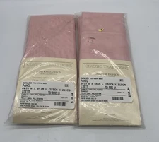 Vintage NIP J C PENNEY’S Classic Tradition Lisette Tea Rose Sheer Panels 60x84”