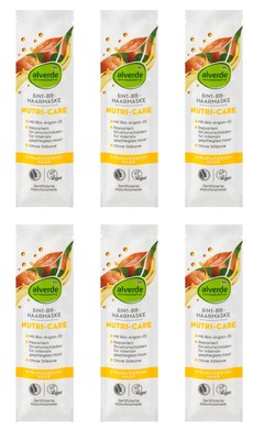 6 x 20ml | alverde NATURKOSMETIK Haarmaske Nutri-Care BB 5in1 Bio-Mandel Bio-Arg