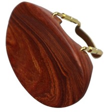 Mahogany Violin Chin Rest Mounting Bracket Clip/Metal Clip Screw