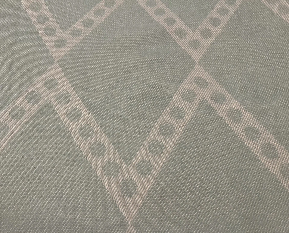 Haven Earth THROW BLANKET Cotton Blend 60x80" Turquoise White South Africa NWOT - Image 3 of 4