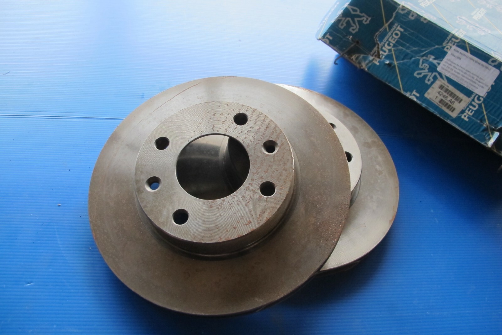 Disques de freins avant à haute endurance thermique pour Peugeot 205 Rallye et Cti