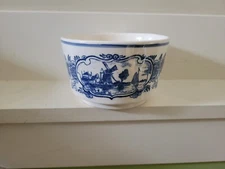 Vintage DELFTS BLAUW Delft Blue Made in Holland Hand Painted Pot Planter Vase