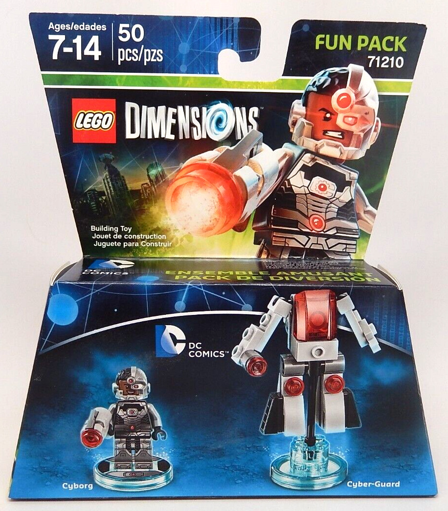 Lego 71210 Cyborg & Cyber-Guard DC Comics Dimensions Fun Pack MISB