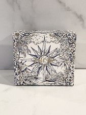 BRAND NEW RARE Authentic Dior 2022 Holiday Toile Gift Box  Tissue 7x6.25x3.25