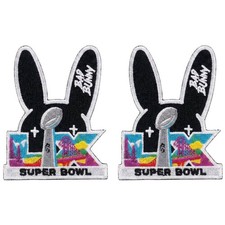 Super BowL Halftime Bad Bunny Embroidered Pat...