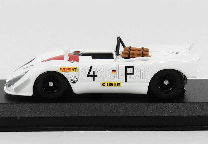 MODELLINO AUTO STATICO BEST MODEL PORSCHE 908/02 #4 1000KM NURBURGRING 1969 1/43 - Immagine 3 di 4