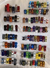 Lot Of 200 Loose Hot Wheels, Matchbox And Disney Cars Used, Preowned