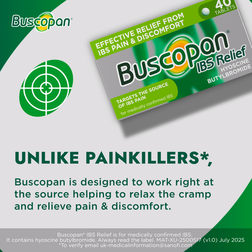 Buscopan IBS Relief 2 x40 Tablets Packs (80 Tabs) - Picture 3 of 9