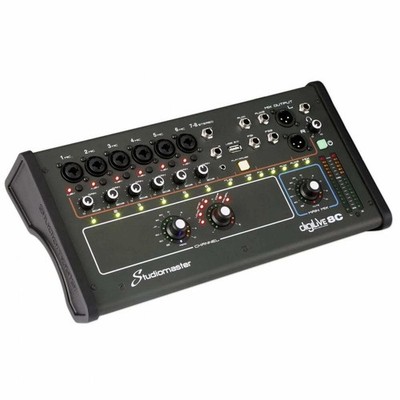 Studiomaster Digilive 8C Digital Mischpult - inkl. OVP, Stromkabel