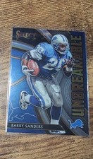 2020 Panini Select - Unbreakable Barry Sanders #U4 Silver Prizm