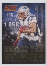 2014 Score Behind The Numbers Gold Julian Edelman #BN13 2u3