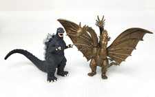Godzilla VS King Ghidorah 1991 - Mini Figure Set Bandai HG Gashapon Vintage