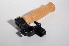 Wooden Camera Top Handle Assembly for Unified DSLR Cage - Very Good Condition