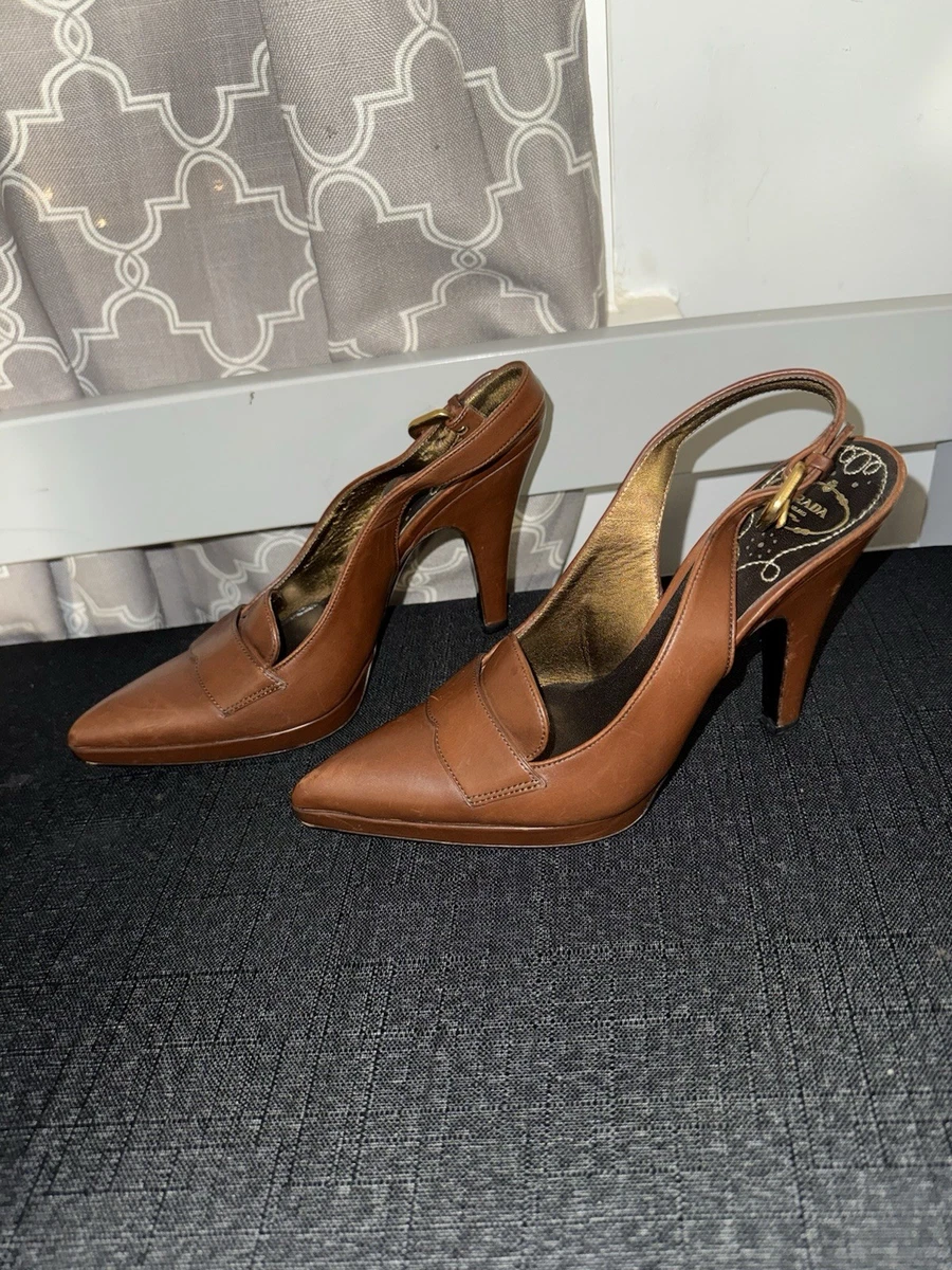PRADA Brown Heels for Women for sale - eBay