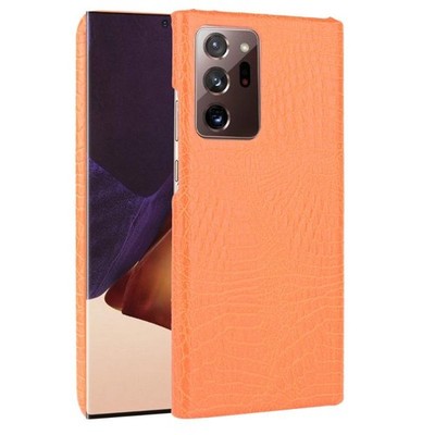 Für Samsung Galaxy Note20 Ultra Stoßfeste PC + PU Hülle mit Crocod Textur